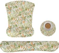 KALANKA-Repose-poignet pour clavier et souris Ensemble ergonomique avec tapis de souris, durable, confortable et léger pour une saisie facile et un soulagement de la douleur (FKMWR-53)