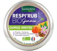 Kalanka-- Respir'rub Gommes Bio - Gorges Irritées - Propolis - 45 Gommes À Mâcher - France