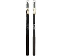 Kalanka-Revlon Colorstay 24h, Brow Pencil Crayon Sourcils Waterproof Avec Brosse, Maquillage Pour Sourcils, Forme Biseautée Pour Des Sourcils Parfaits, Longue Tenue (Lot De 2)