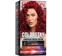 Kalanka-Revlon Colorstay - Coloration Permanente - Coloration Cheveux Longue Tenue - Couvre 100% Des Cheveux Blancs - Jusqu`À 8 Semaines - Huile De Macadamia Et De Beurre De Murumuru - N6.6 Rouge Int