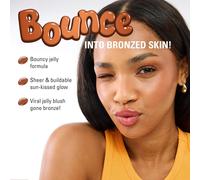 Kalanka-Revolution Jelly Bronzer Tint, Bronzer Teinté Pour Un Effet Bonne Mine Naturel, Vegan, Dark Cocoa, 8 G