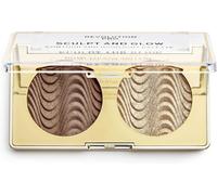 Kalanka-Revolution Pro, Sculpt & Glow, Palette Visage , Savanna Nights, 2 Ombres, 4g