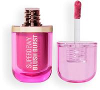 Kalanka-Revolution Superdewy Liquid Blush Burst, Fard À Joues Liquide À Pigmentation Buildable, Formule Sérum Aux Peptides Et Acide Hyaluronique, Vegan, Bubblegum Burst Pink, 4.2 Ml