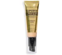 Kalanka-Revolution Superfix Glow Primer ¿ Gel Fixateur Visage, Fini Éclatant, Tenue Longue Durée, Vegan Et Sans Cruauté, 24 Ml