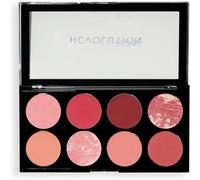Kalanka-Revolution Ultra Blush Palette - 8 Teintes Pigmentées Mates Et Scintillantes - Formule Poudre Facile À Estomper - Vegan & Cruelty-Free - 1,6 G