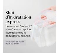Kalanka-Rexaline Hyalurx-Boost ¿ Masque Tissu Hydratant & Éclat ¿ Acide Hyaluronique, Niacinamide, Pca & Urée ¿ Teint Lisse & Repulpé ¿ Tous Types De Peaux ¿ 1 Masque
