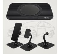 Kalanka-Rheme Tapis Fin En Caoutchouc Anti-Adhérent Pour Support D'appareil De Navigation Automobile Type Gps, Tomtom, Garmin, Navman, Mio