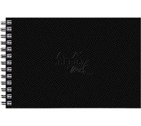 KALANKA-RHODIA TOUCH 116163C - Carnet aquarelle 100 % coton - grain satiné - 300 g/m² - A5 paysage - 40 pages non microperforées - Brochure rigide reliure intégrale Watercolor Book