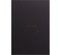 KALANKA-RHODIA TOUCH 116187C - Mixed Media Pad - A5+ portrait - Papier multi techniques Paint'On extra-blanc 250 g/m² - 20 f microperforés détachables - Couverture enveloppante carte Maya noire 270 g