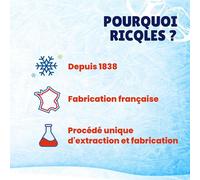 Kalanka-Ricqles - Alcool De Menthe- Menthe Poivrée Liquide - Format Voyage- Fabrication Française- Flacon Rond De 50 Ml, Préparation Au Urgence (Lot De 2)