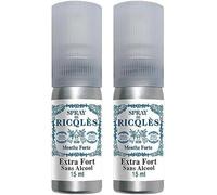 Kalanka-Ricqles - Spray Buccal- Haleine Fraîche -Menthe Givrée-Sans Alcool & Sans Sucres - Atomiseur De Poche 15ml (Lot De 2)
