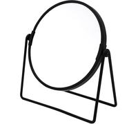 Kalanka-Ridder Miroir De Maquillage Sur Pied - Noir - Grossissement 5x - Pratique - Moderne 03009010-0 Ca. 18,5 X 20,5 Cm