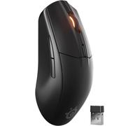 KALANKA-Rival 3 Wireless Gen 2 Souris Gaming sans Fil - 2,4 GHz et Bluetooth - TrueMove Capteur Optique TrueMove Air 18000 DPI - Durabilité 60 mil de clics - Poids léger - Patins 100% PTFE - Noir