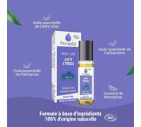 Kalanka-- Roll On Anti Stress - Certifie Bio - 10 Ml - Formule 100% Naturelle - 4 Huiles Essentielles - Stress - Angoisses - Equilibre Emotionnel- Fabriqué En France
