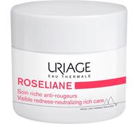 Kalanka-Roseliane Crème Riche Anti-Rougeurs - Beurre De Karité, Extraits De Ginseng Et Algues - Apaise, Hydrate, Atténue Les Rougeurs - Confort Durable - Peau Sèche Et Sensible - Non Comédogène - 50m