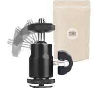 KALANKA-Rotule tête sabot flash hot shoe pour appareil photo vis 1/4" compatible toutes marques Canon Nikon Sony Pentax Fuji Panasonic Samsung Olympus Nettoyage Capteur Objectif - ADAPTOUT MARQUE FRA