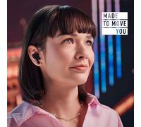 KALANKA-RZ-B110WDE-K Écouteurs sans Fil, Bluetooth 5.3, Intra-Auriculaires Confortables, Micro Intégré, XBS, Jusqu'à 26 Heures d'Autonomie avec Étui de Chargement, Noir