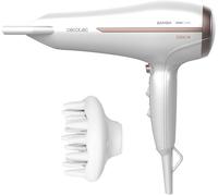 Kalanka-S¿¿Che Cheveux Bamba Ionicare 5200 Aura. Technologie Ionique R¿¿Elle Avec Un Grand D¿¿Bit D'air, Fonction D'air Froid, Buse De Pr¿¿Cision, 2300w (1,8 M¿¿Tres De Fil, Blanc)