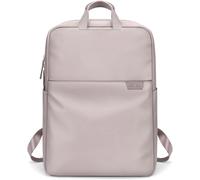 KALANKA-Sac à Dos Femme,Sac à Dos pour Ordinateur Portable 15.6 Pouces, Sac Femme PC Portable pour Affaire Travail Collège Voyage, Sac École Léger, Rose Gris Gris