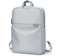 KALANKA-Sac à Dos Ordinateur Portable 13,3 Pouces Grande Capacité Donna Antivol Sac à Dos PC Portable Sac à Dos Fonctionnel pour Voyage Affaires Collège Femme Travel Backpac, Gris Clair Gris