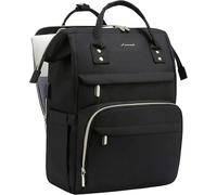 KALANKA-Sac à Dos pour Ordinateur 14 15.6 17 Pouces, Sac Ados Femme Imperméable, Sac a Dos PC Portable élégant avec Port de Chargement USB, pour Collège Affaires