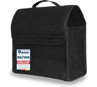 Kalanka-® Sac De Coffre De Voiture [Feutre De Haute Qualité] ¿ Pliable ¿ Avec Bandes Velcro Pour Fixation Antidérapante ¿ Sac À Outils ¿ Accessoires De Voiture ¿ Universel Convient À Les Voitures