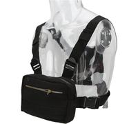 Kalanka-Sac De Poitrine De Sport Type Étanche À La Pluie Pour Homme Matériau En Nylon Réglable Épaule Course À Pied Sac De Poitrine Pour Les Sports De Plein Pas De Fardeau Radio Chest Rig Pour La
