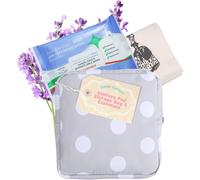 Kalanka-Sac De Rangement Pour Serviettes Hygiéniques ¿ Trousse D'urgence Pour Filles Avec Lingettes Féminines Jetables Pour L'hygiène Intime Et 5 Sacs Jetables En Papier