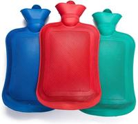 Kalanka-Sac D'eau Chaude De 2 Litres En Pvc, Bouillotte D'eau Chaude, Boule D'eau Chaude Pour Soulager La Douleur, Le Dos, Le Cou Et Les ¿¿Paules Pour Les Nuits Chaudes (Pvc)