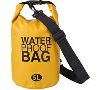 Kalanka-Sac Étanche 2l\U201330l \U2013 Dry Bag Imperméable En Pvc Avec Fermeture En Rouleau Et Sangle Réglable Pour Kayak, Bateau, Natation, Camping, Pêche, Randonnée Et Sports Nautiques (Jaune, 5l-S