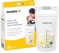 Kalanka-- Sachet De Conservation Pour Lait Maternel - Double Glissière De Sécurité, Bords Renforcées, Sans Bpa, 180ml, Lot De 25