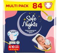 Kalanka-Safe Nights Girl, Culotte De Nuit Absorbante Pour Fille 4-10 Ans (20-35kg), 84 Culottes