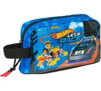 Kalanka-Safta Hot Wheels Let's Race - Porte-Petit-Déjeuner Thermique, Qualité Et Résistance Maximale, Porte-Repas, 21,5 X 6,5 X 12 Cm, Bleu/Noir, M, Décontracté