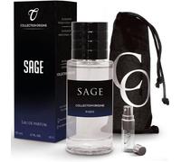 Kalanka-Sage I - Extrait De Parfum Sauvage Générique 50 Ml + Vaporisateur De Poche Et Pochette Velours Offerts - Haut De Gamme - Pour Homme (Sage)