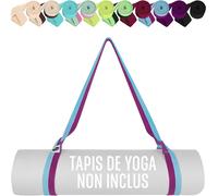 Kalanka-Sangle Premium Pour Tapis De Yoga - Coton Extra Doux Et Épais - Respectueux De La Peau Et Antidérapant - Porte-Tapis Ajustable Pour Tous Les Tapis [Tapis Non Inclus]