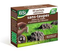KALANKA-- Sans Taupes - 50 Sachets - Granulés Anti-Taupes - 100% Naturel - Longue Durée 3 à 4 Mois - Préventif Et Curatif - Couvre 100m² De Surface