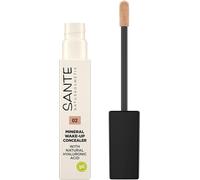 Kalanka-Sante Naturkosmetik Mineral Wake Up Correcteur Liquide 02 Beige Chaud, Couvrant Les Ombres Et Les Imperfections, À L'acide Hyaluronique Naturel, Végétalien, 8 Ml
