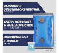 Kalanka-Sasmo Sac À Dos D'hydratation Avec Vessie 2l, Sans Bpa Sac Running Avec Poche D'isolation Sac A Dos Vtt Avec Poche D'hydratation - Ultraléger 300g Hommes & Femmes