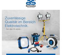 KALANKA-Schwabe 62059 3 Prises Rallonge multiprise Caoutchouc Bleu, IP44 Extérieur (Import Allemagne)