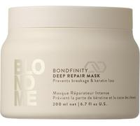 Kalanka-Schwarzkopf Professional Blondme Bondfinity Deep Repair Mask Masque Capillaire Renforçant Créer Des Liaisons Lissage Et Protection Des Cheveux Poreux Hydratant Et Adoucissant 200 Ml