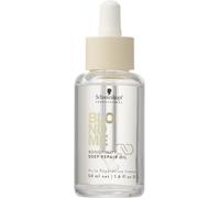 Kalanka-Schwarzkopf Professional Blondme Bondfinity Deep Repair Oil Huile Légère Pour Cheveux Réparateur Sans Rinçage Protection Thermique Contrôle Des Frisottis Lissant Et Renforçant 50 Ml