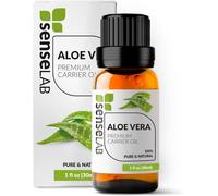 Kalanka-Senselab Huile D'aloe Vera - Huile De Support Naturelle 100% Pure Pour Mélanges D'huiles Essentielles - Huile Hydratante Pour Le Soin De La Peau Et Des Cheveux - Massage Relaxant (30 Ml)