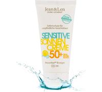 Kalanka-Sensitiv Crème Solaire 50+ Spf Résistant À L'eau, Pour Peaux Sensibles, Protection Solaire Sans Silicones, Nanoparticules, Octocrylène, Microplastiques, Parfums & Colorants, Végan, 50 Ml