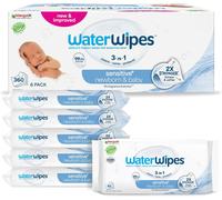 Kalanka-Sensitive+ Newborn & Baby Wipes, Lingettes Pour Nouveau-Nés Et Bébés, 360 Unités (6 Paquets), 3-En-1 Nettoie, Soigne, Protège, 99,9% D'eau, Non Parfumées
