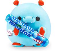 KALANKA-Série 1 - Hippopotame, Peluche Surprise Moyenne, Peluche Ultra Douce, Confort Squishy Câlin, 28 cm, Peluche avec Accessoire de Marque Snack (Hippopotame)