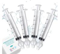 Kalanka-Seringue Nasale Bebe 10ml Abbicare Sans Bpa-Ce Kit 4 Seringues Avec Embouts Silicone Et Guide Conseil Soin Nasal Mouche Bébé Serum Physiologique Hygiene