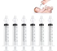 Kalanka-Seringue Nasale Bebe Professionnel Mouche Bebe Irrigateur Lot De 6 Mouches Bébé Seringue Nasale,Bebe Irrigateur Nasal Manuel Avec Nasale En Silicone Nettoyable Et Réutilisable