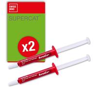 KALANKA-Seringues d'Appât SuperCat pour Pièges à Souris et Rats Produit Alimentaire Beurre de Cacahuète, Puissant Attractif Lot de 2
