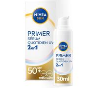 Kalanka-Sérum Primer Quotidien Uv 2en1 Spf 50+ (1 X 30ml) ¿ Sérum Visage Hydratant Enrichi En Acide Hyaluronique ¿ Base De Maquillage ¿ Soin Avec Écran Solaire Visage Spf 50+ Sans Parfum