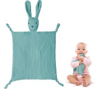 KALANKA-Serviette de Bébé Jouets,Doudou Lapin Lapidou Doudou Serviette Apaisante d'Eveil Bébé pour Nouveau-né Tollders Filles Garçons Meilleurs Cadeaux